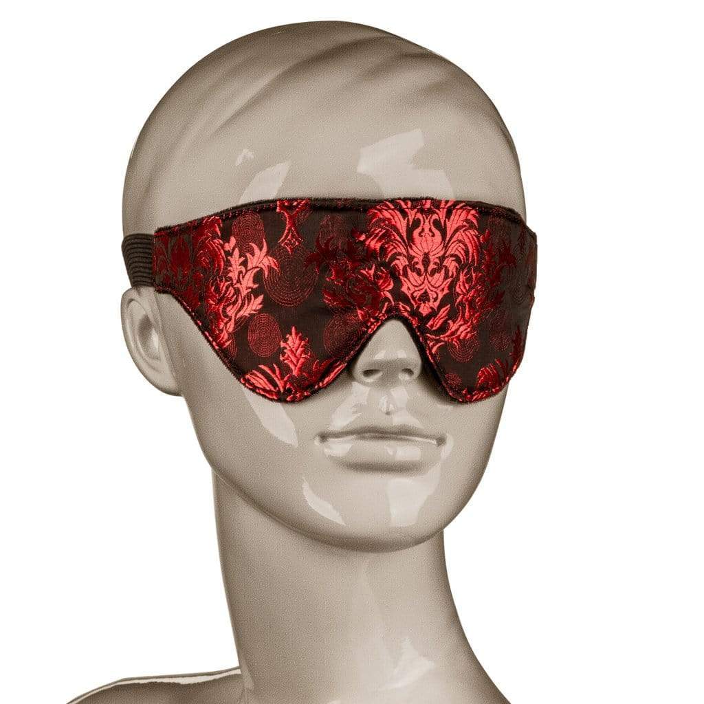 California Exotics - Scandal Blackout Eye Mask (Red) Mask (Blind) 716770093721 CherryAffairs