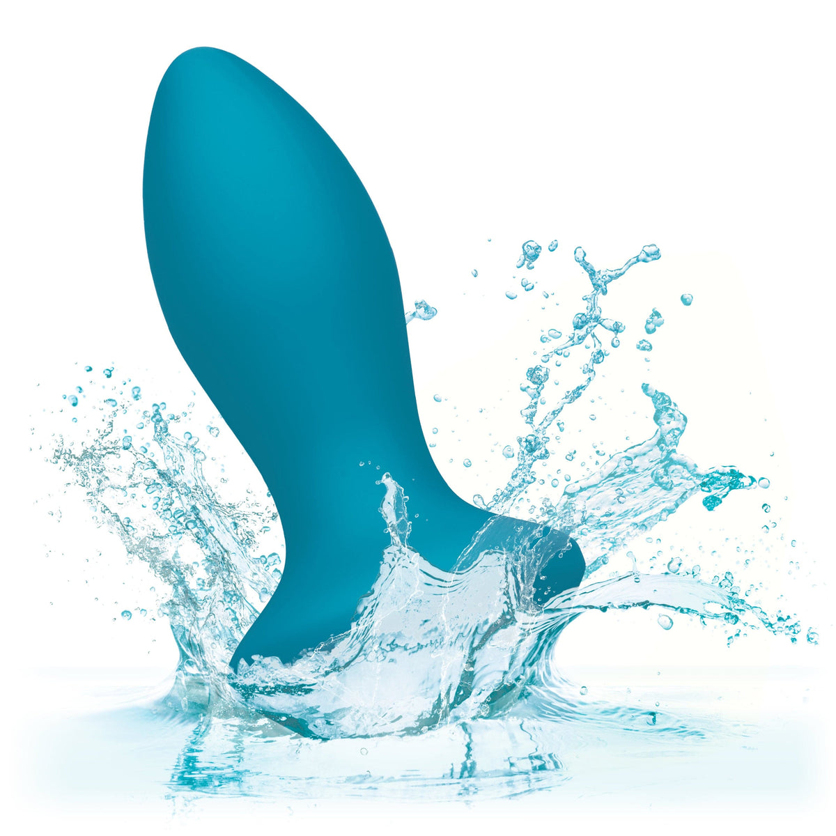 California Exotics - Power Gem Vibrating Petite Crystal Probe Anal Plug (Blue) Anal Plug (Vibration) Rechargeable 620084903 CherryAffairs