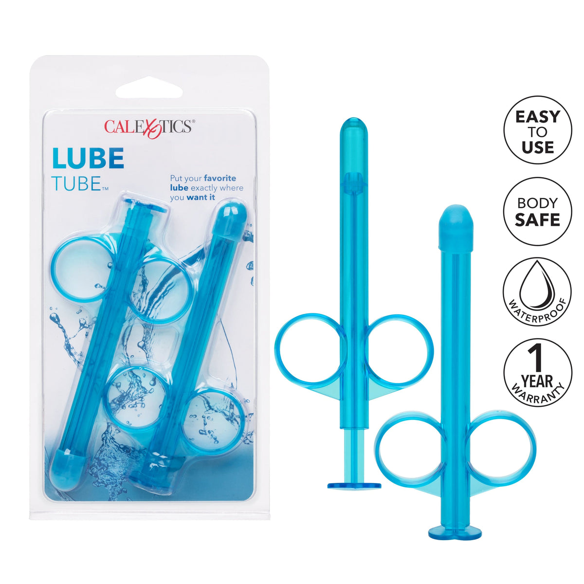 California Exotics - Lube Tube Lube Dispenser Accessory (Blue) Accessories 716770094193 CherryAffairs