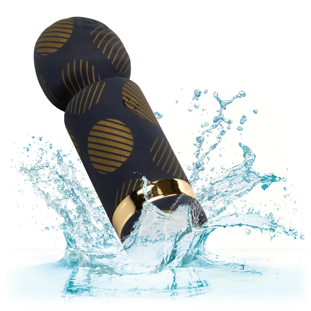 California Exotics - Naughty Bits Lit Clit Teenie Weenie Mini Wand Massager (Black) Mini Wand Massagers (Vibration) Rechargeable 716770094308 CherryAffairs