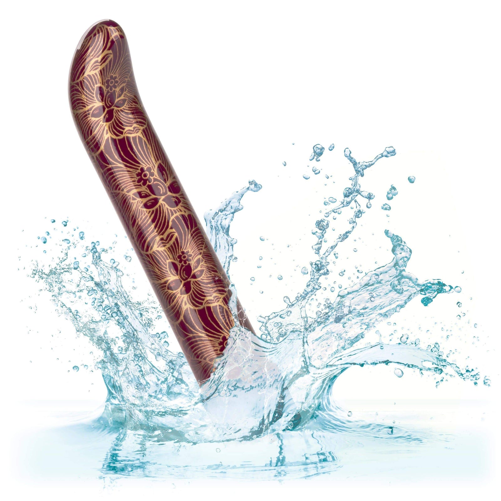 California Exotics - Naughty Bits Oh My G Spot Vibrator (Gold) G Spot Dildo (Vibration) Non Rechargeable 716770094346 CherryAffairs