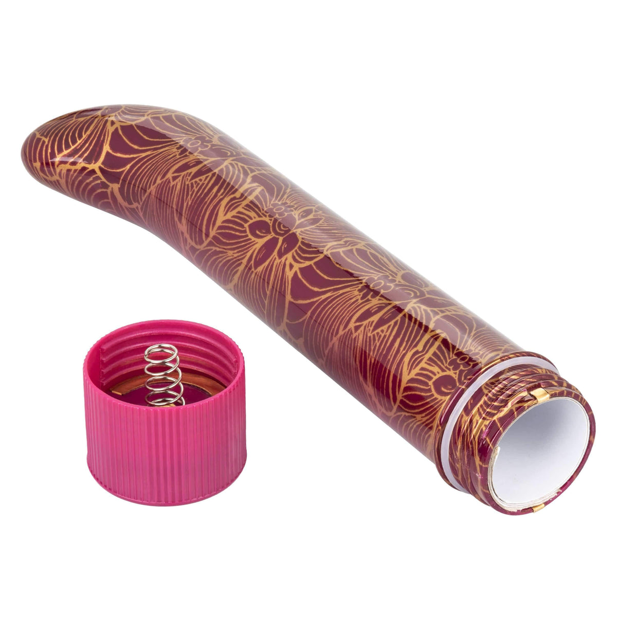 California Exotics - Naughty Bits Oh My G Spot Vibrator (Gold) G Spot Dildo (Vibration) Non Rechargeable 716770094346 CherryAffairs