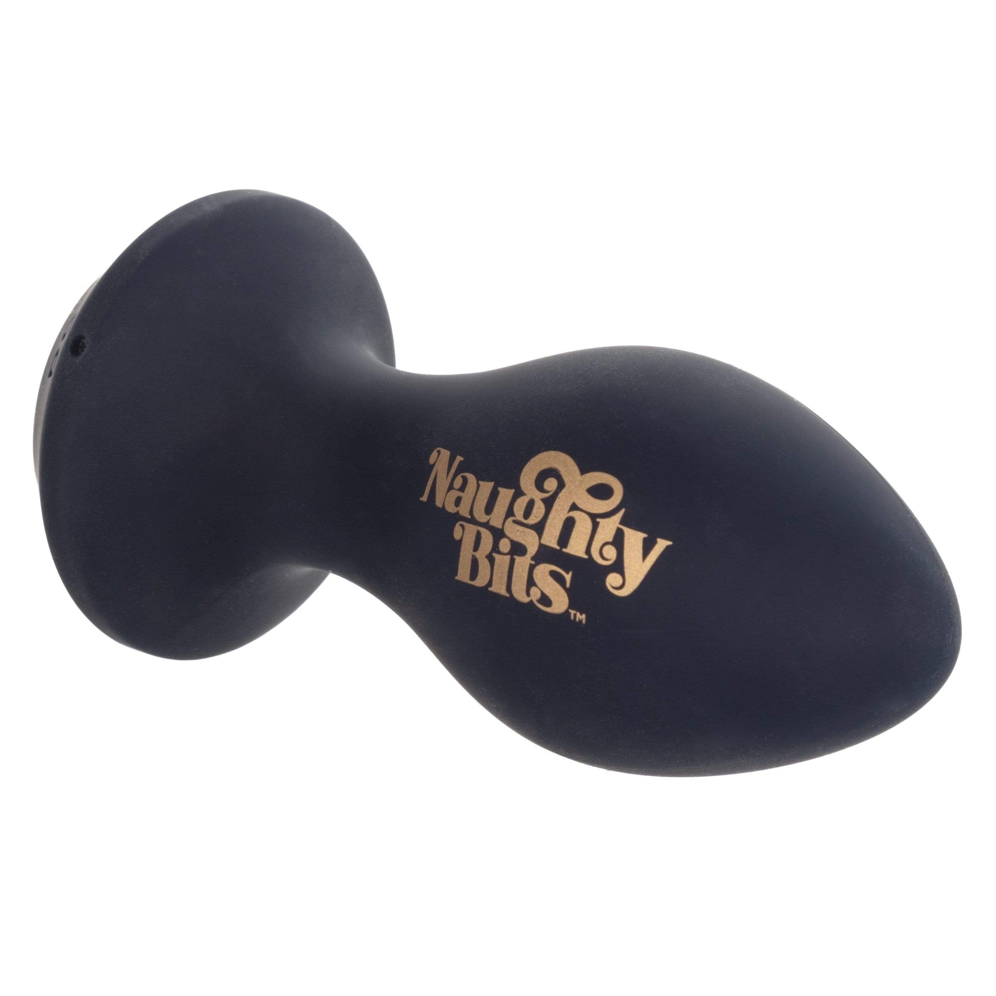California Exotics - Naughty Bits Shake Your Ass Petite Vibrating Butt Plug (Black) Anal Plug (Vibration) Rechargeable 716770094407 CherryAffairs