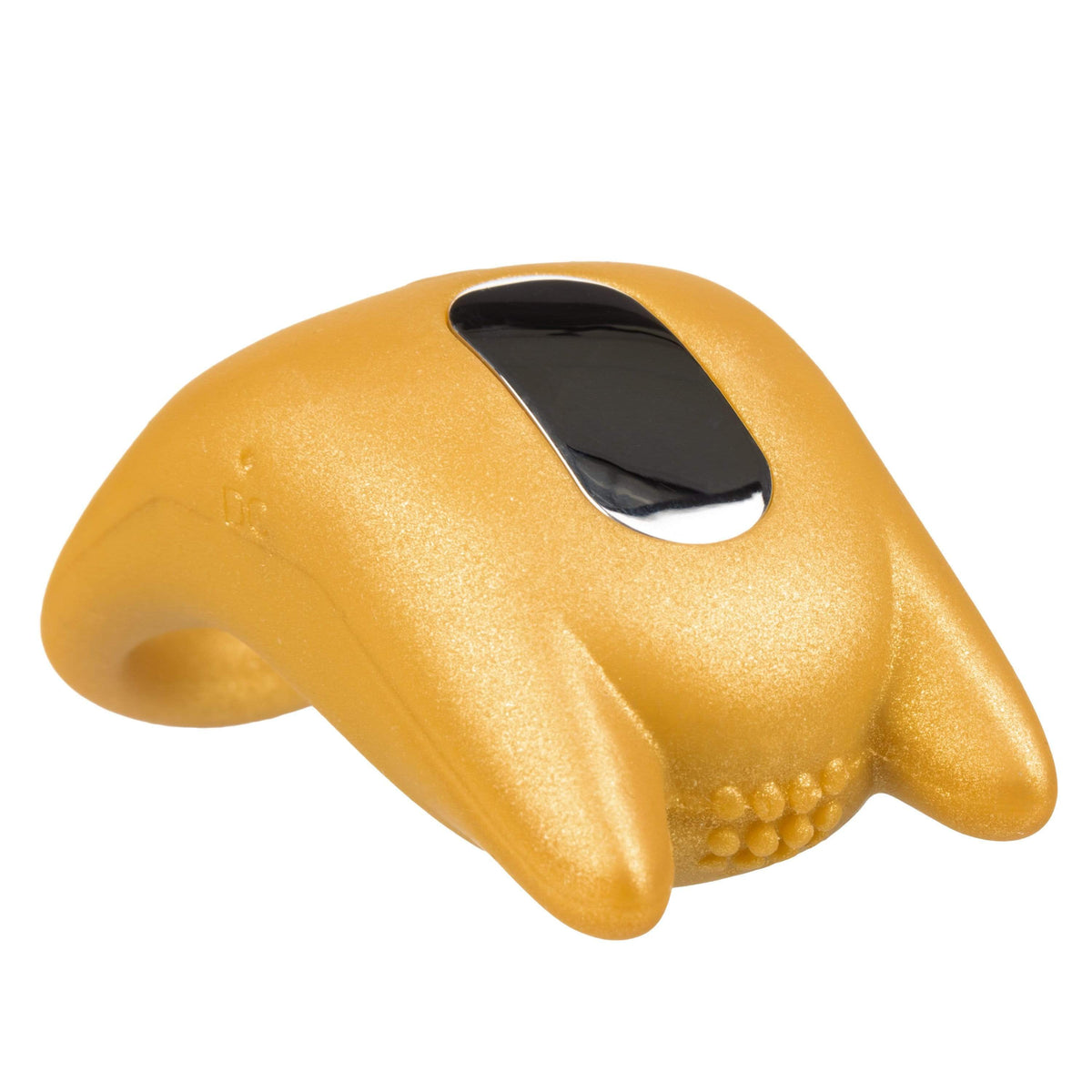 California Exotics - Naughty Bits Horny AF Vibrating Cock Ring (Yellow) Silicone Cock Ring (Vibration) Rechargeable 716770094414 CherryAffairs