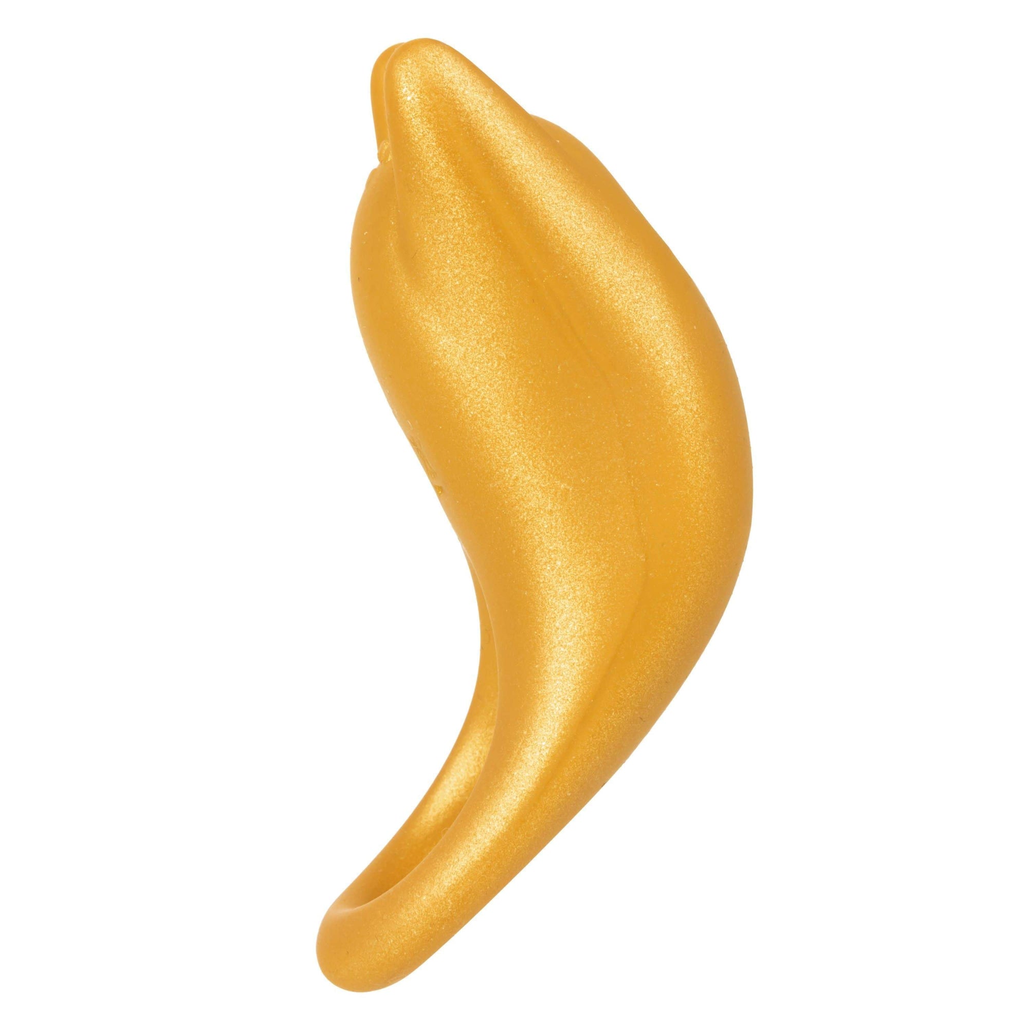 California Exotics - Naughty Bits Horny AF Vibrating Cock Ring (Yellow) Silicone Cock Ring (Vibration) Rechargeable 716770094414 CherryAffairs