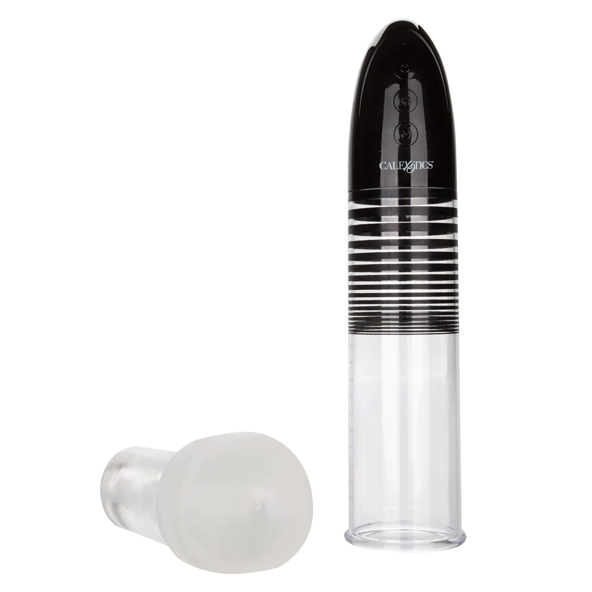 California Exotics - Optimum Series Executive Automatic Smart Pump (Black) Penis Pump (Vibration) Rechargeable 716770094513 CherryAffairs