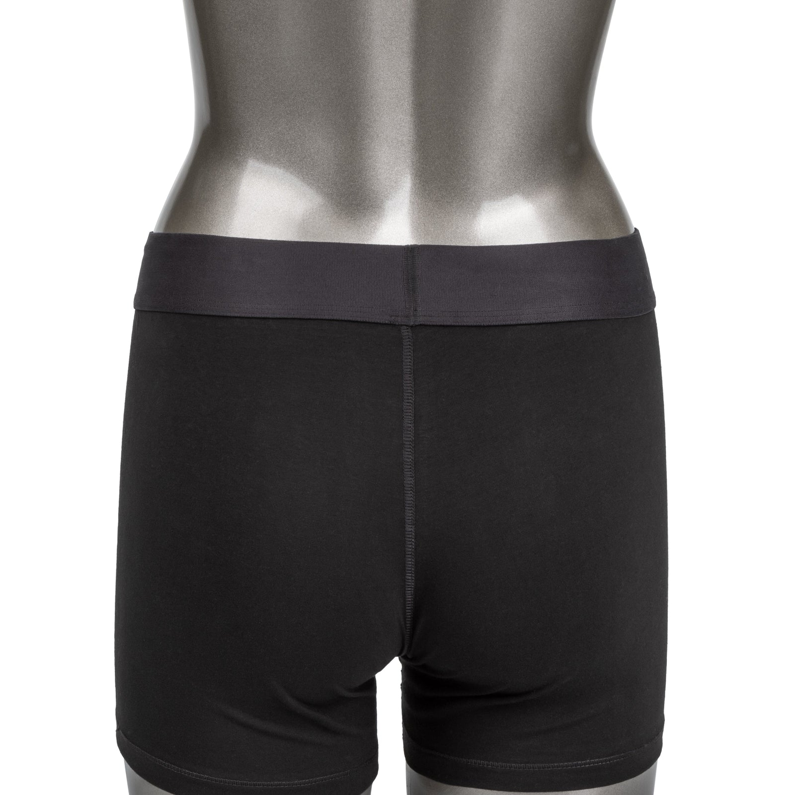 California Exotics - Packer Gear Boxer Brief Strap On Harness with Packing Pouch L/XL (Black) Strap On w/o Dildo 620083847 CherryAffairs