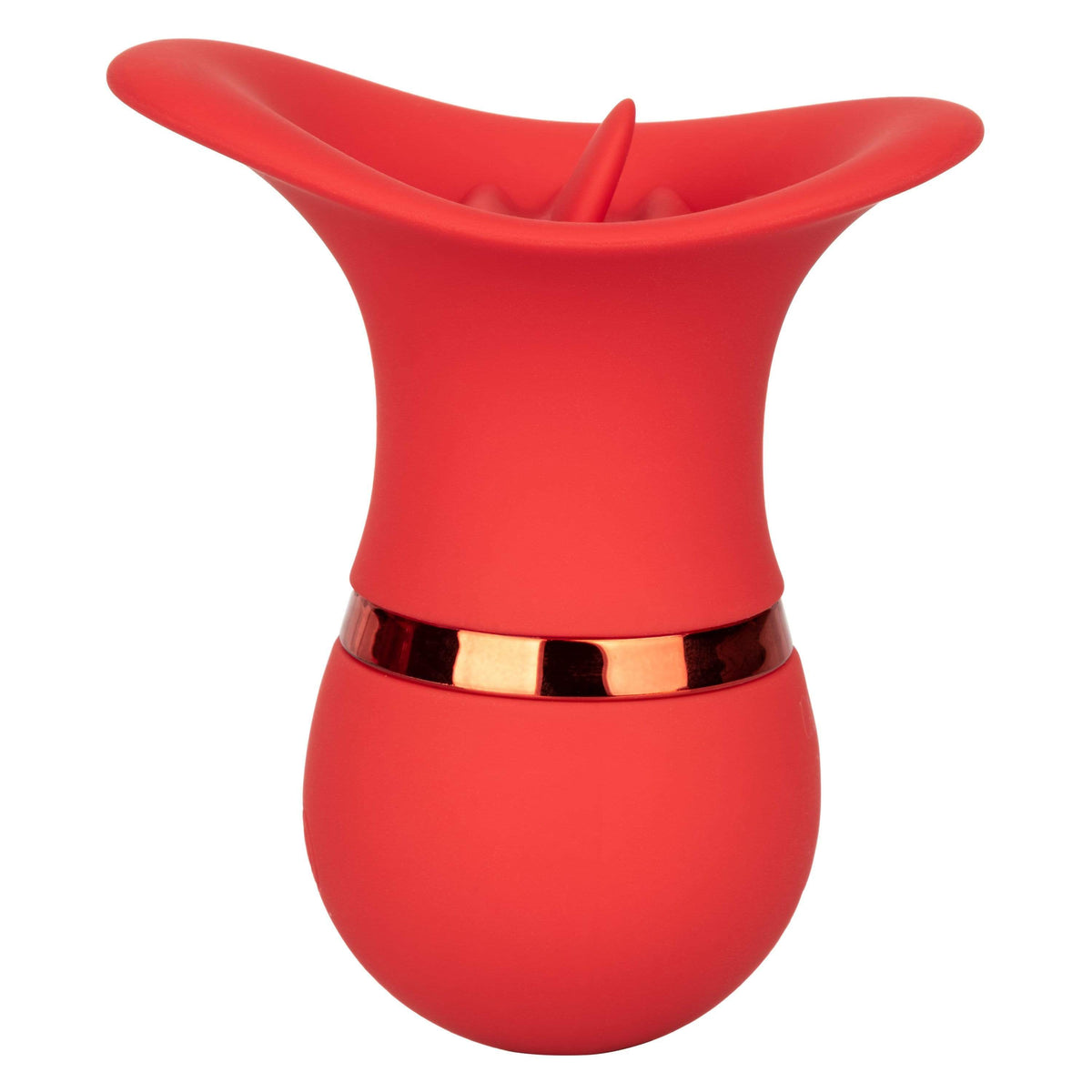 California Exotics - French Kiss Charmer Clit Massager (Red) Clit Massager (Vibration) Rechargeable 716770094780 CherryAffairs