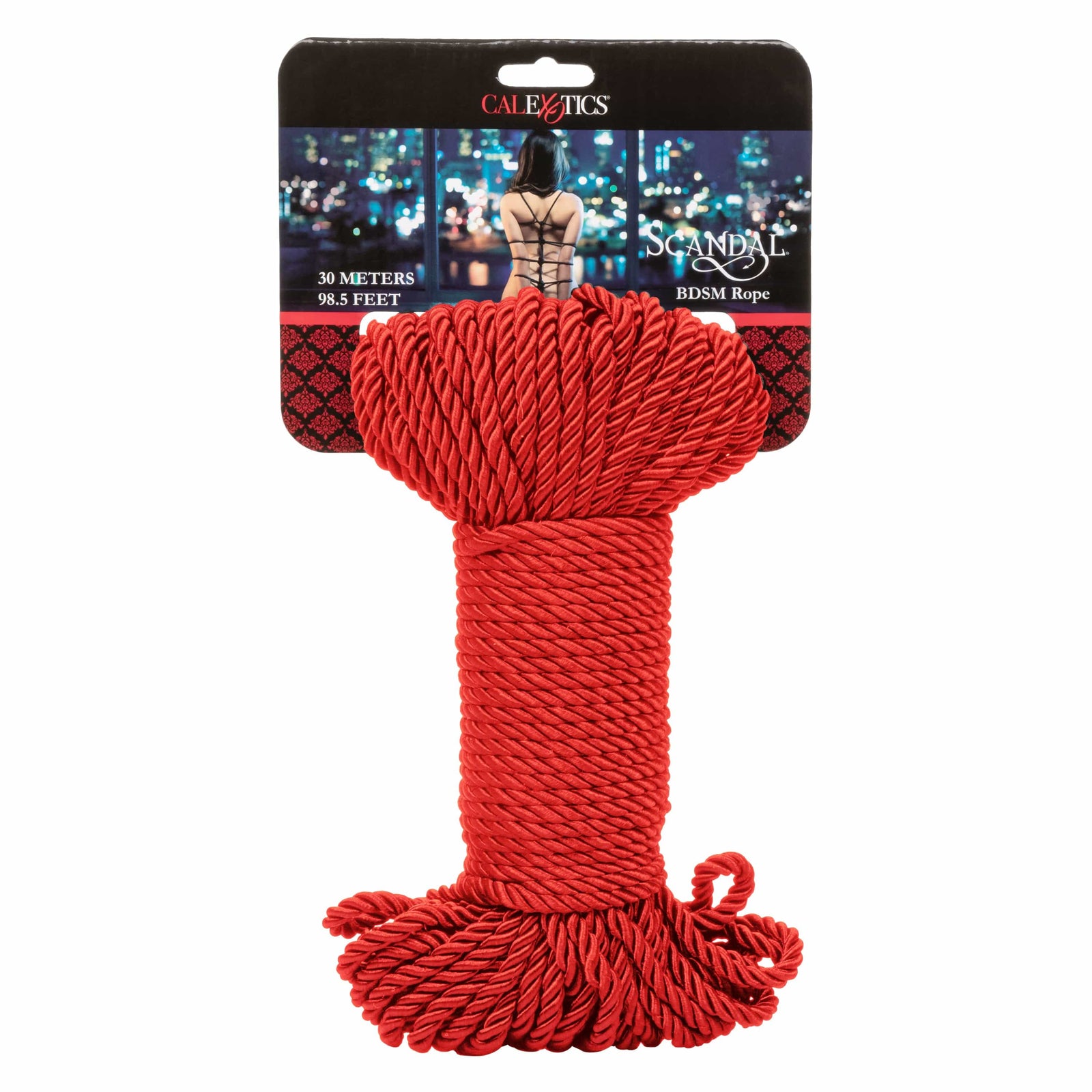 California Exotics - Scandal BDSM Rope 30m (Red) Rope 716770094926 CherryAffairs