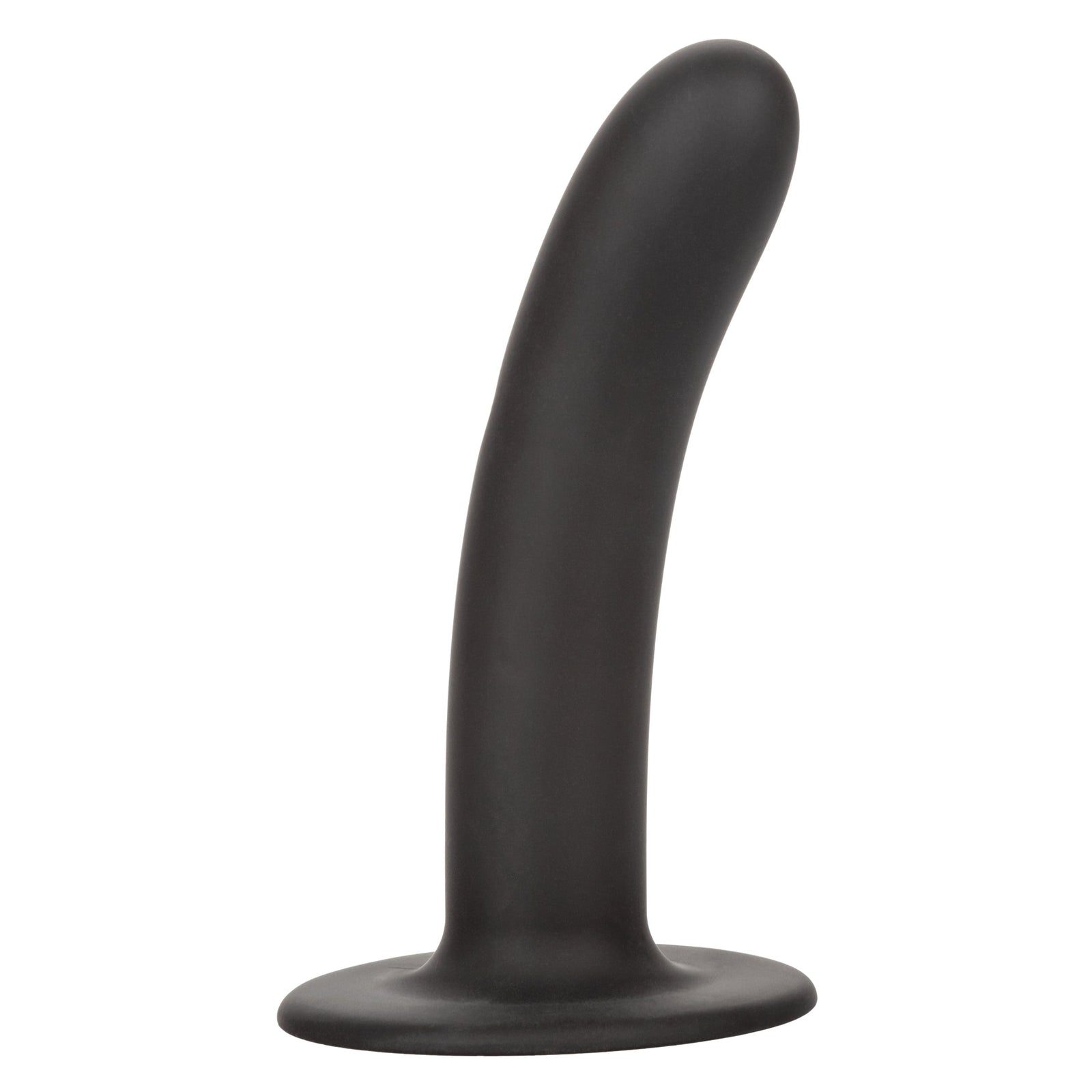 California Exotics - Boundless Smooth Pegging Probe Strap on Dildo 6" (Black) Non Realistic Dildo with suction cup (Non Vibration) 716770096135 CherryAffairs