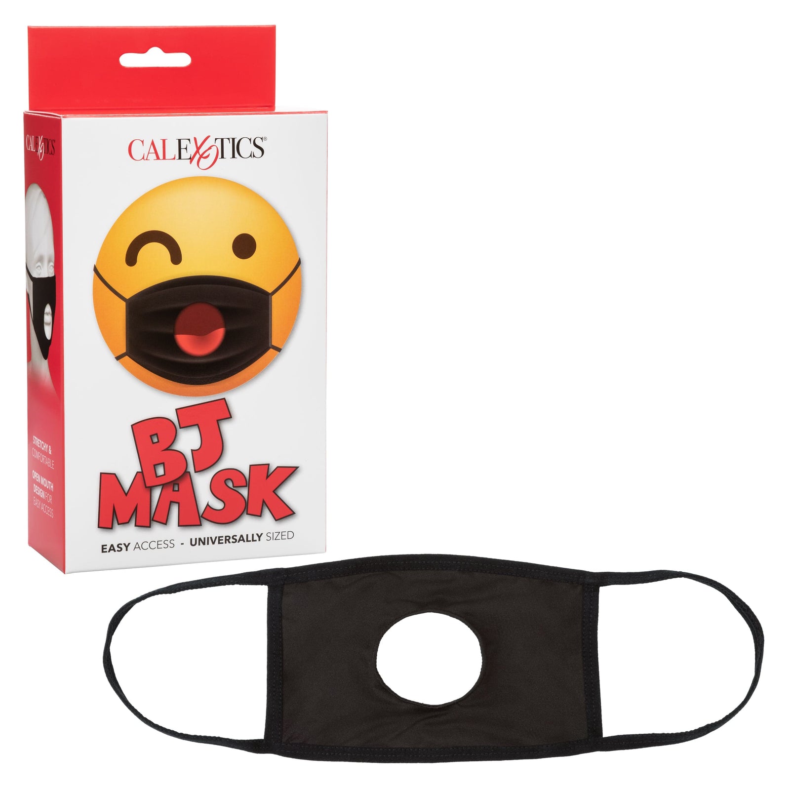 California Exotics - BJ Blowjob Mask Costume Accessory O/S (Black) Clothing Accessories 716770096173 CherryAffairs