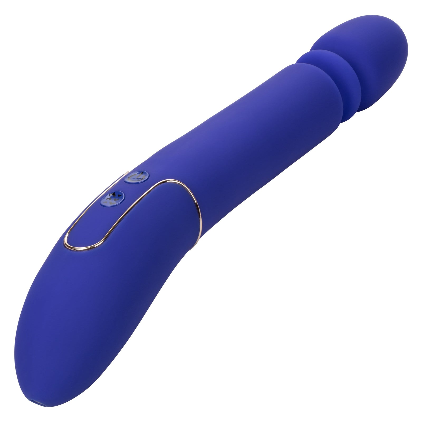 California Exotics - Shameless Slim Thumper Wand Massager (Purple) Wand Massagers (Vibration) Rechargeable 716770096777 CherryAffairs