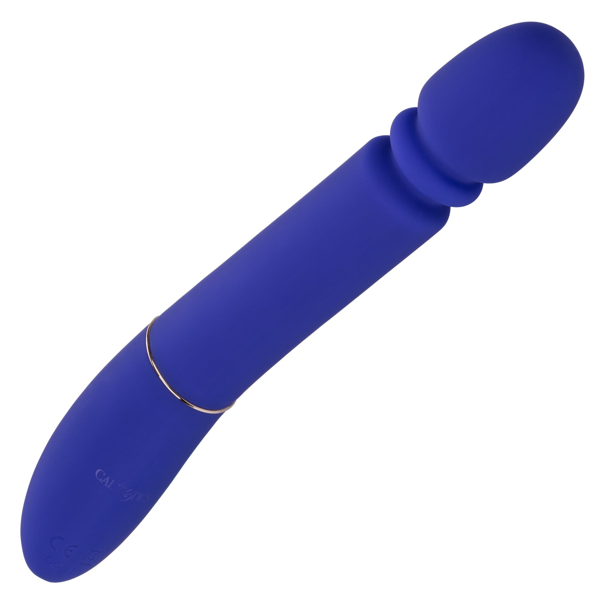 California Exotics - Shameless Slim Thumper Wand Massager (Purple) Wand Massagers (Vibration) Rechargeable 716770096777 CherryAffairs