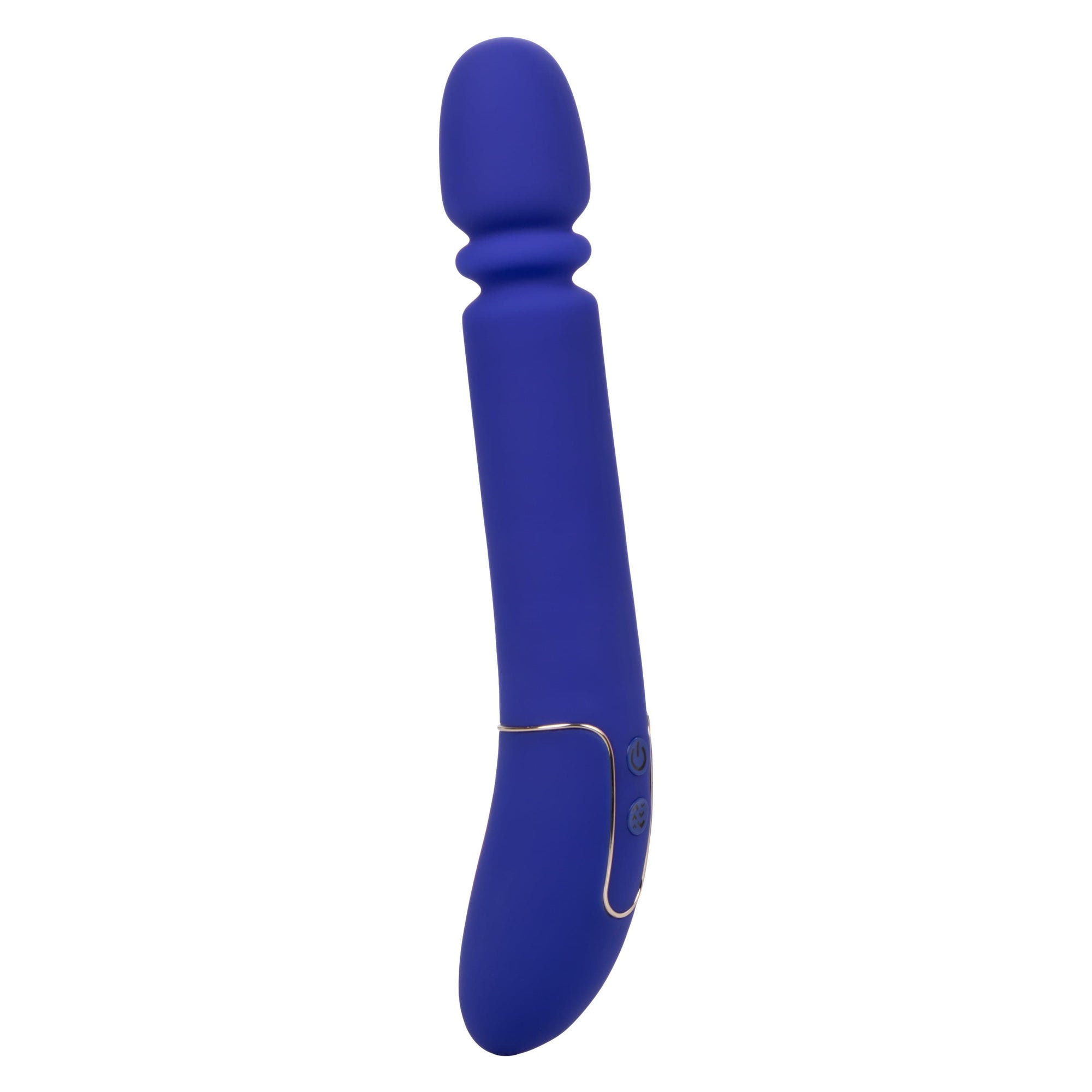 California Exotics - Shameless Slim Thumper Wand Massager (Purple) Wand Massagers (Vibration) Rechargeable 716770096777 CherryAffairs