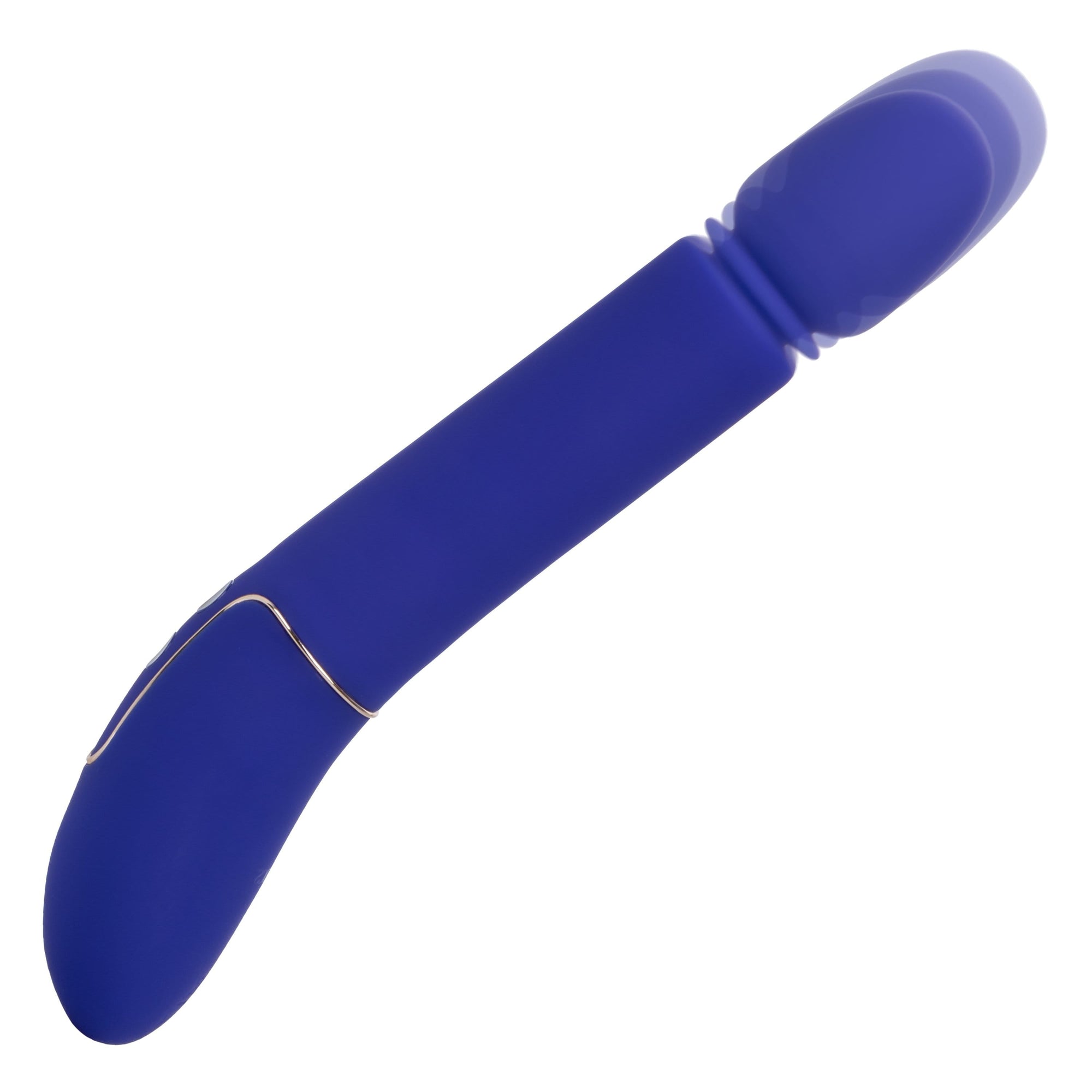 California Exotics - Shameless Slim Thumper Wand Massager (Purple) Wand Massagers (Vibration) Rechargeable 716770096777 CherryAffairs