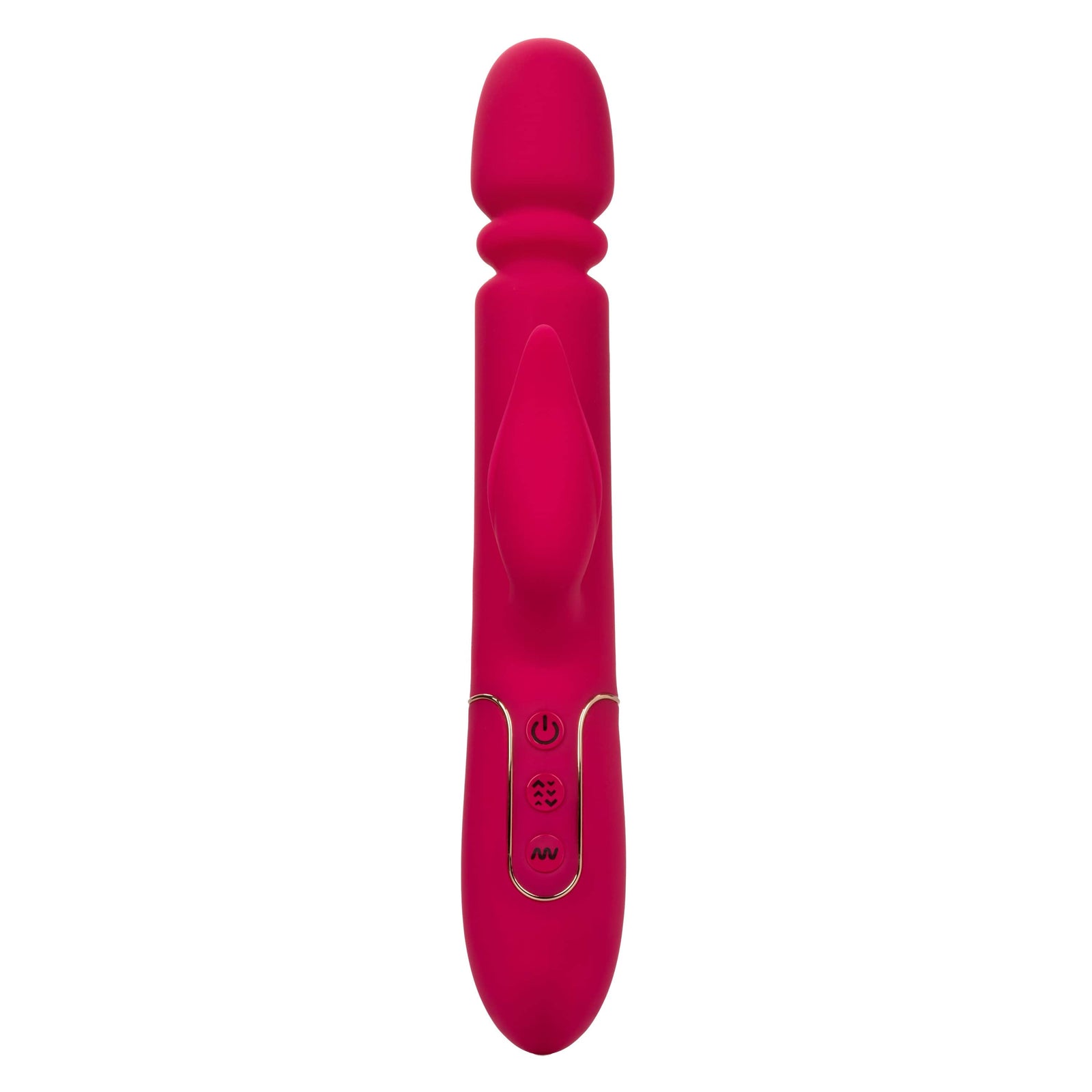California Exotics - Shameless Slim Charmer Rabbit Vibrator (Pink) Rabbit Dildo (Vibration) Rechargeable 716770096784 CherryAffairs