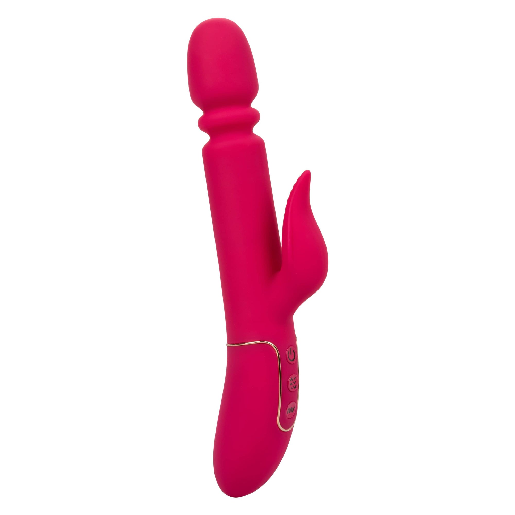 California Exotics - Shameless Slim Charmer Rabbit Vibrator (Pink) Rabbit Dildo (Vibration) Rechargeable 716770096784 CherryAffairs