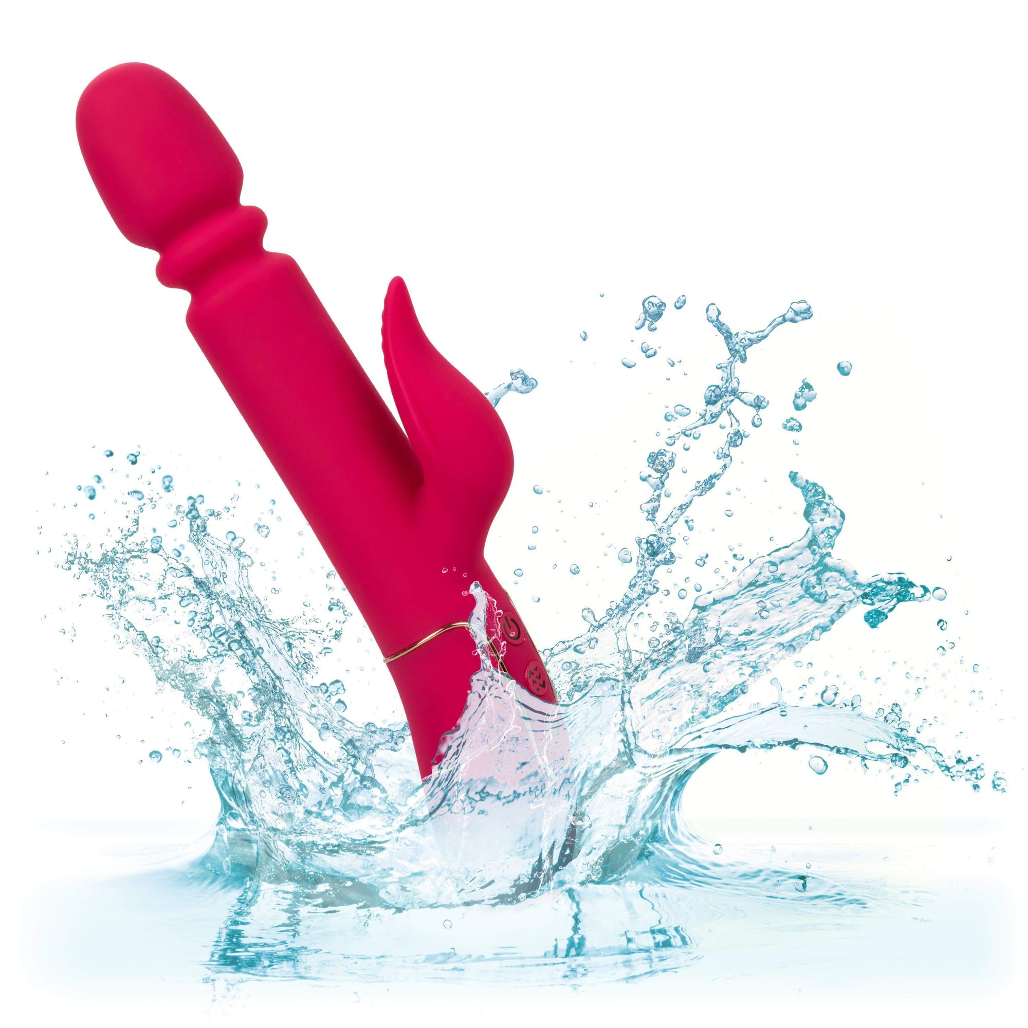 California Exotics - Shameless Slim Charmer Rabbit Vibrator (Pink) Rabbit Dildo (Vibration) Rechargeable 716770096784 CherryAffairs
