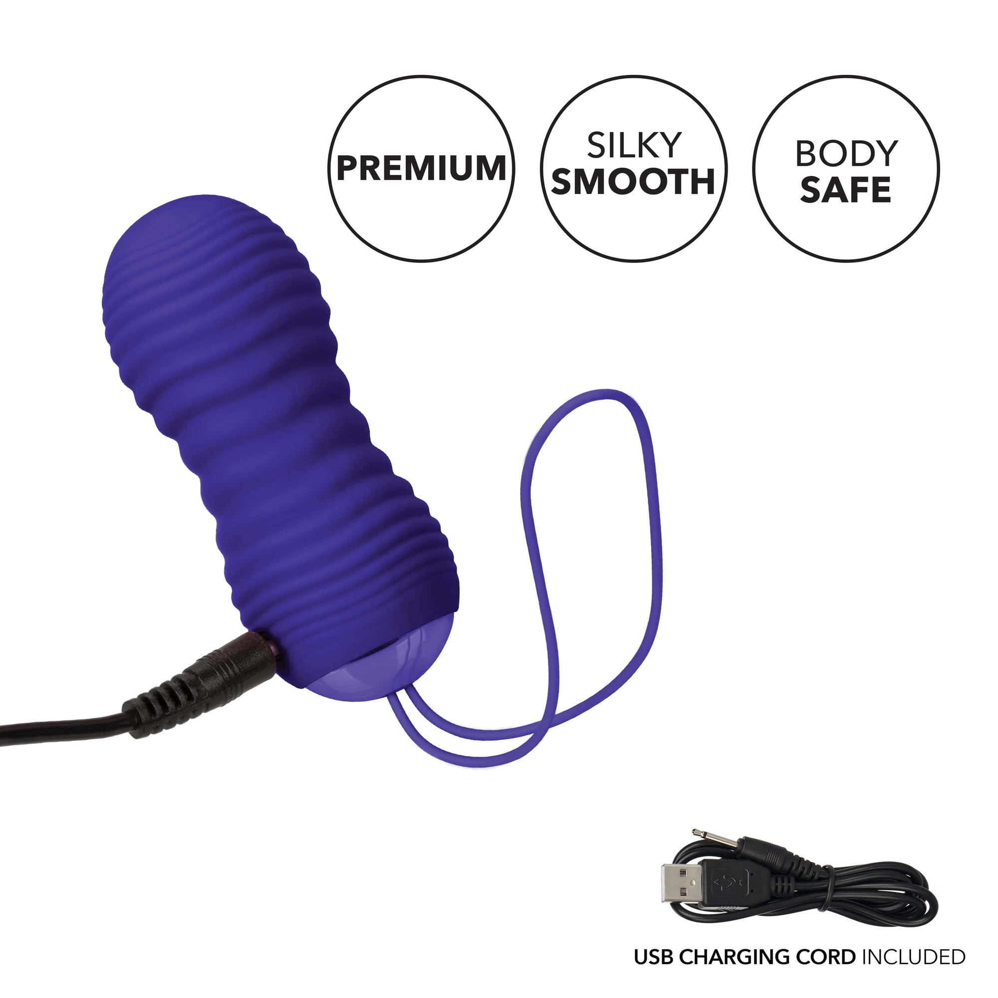 California Exotics - Slay ThrustMe Remote Control Thursting Egg Massager (Purple) Wireless Remote Control Egg (Vibration) Rechargeable 620083980 CherryAffairs