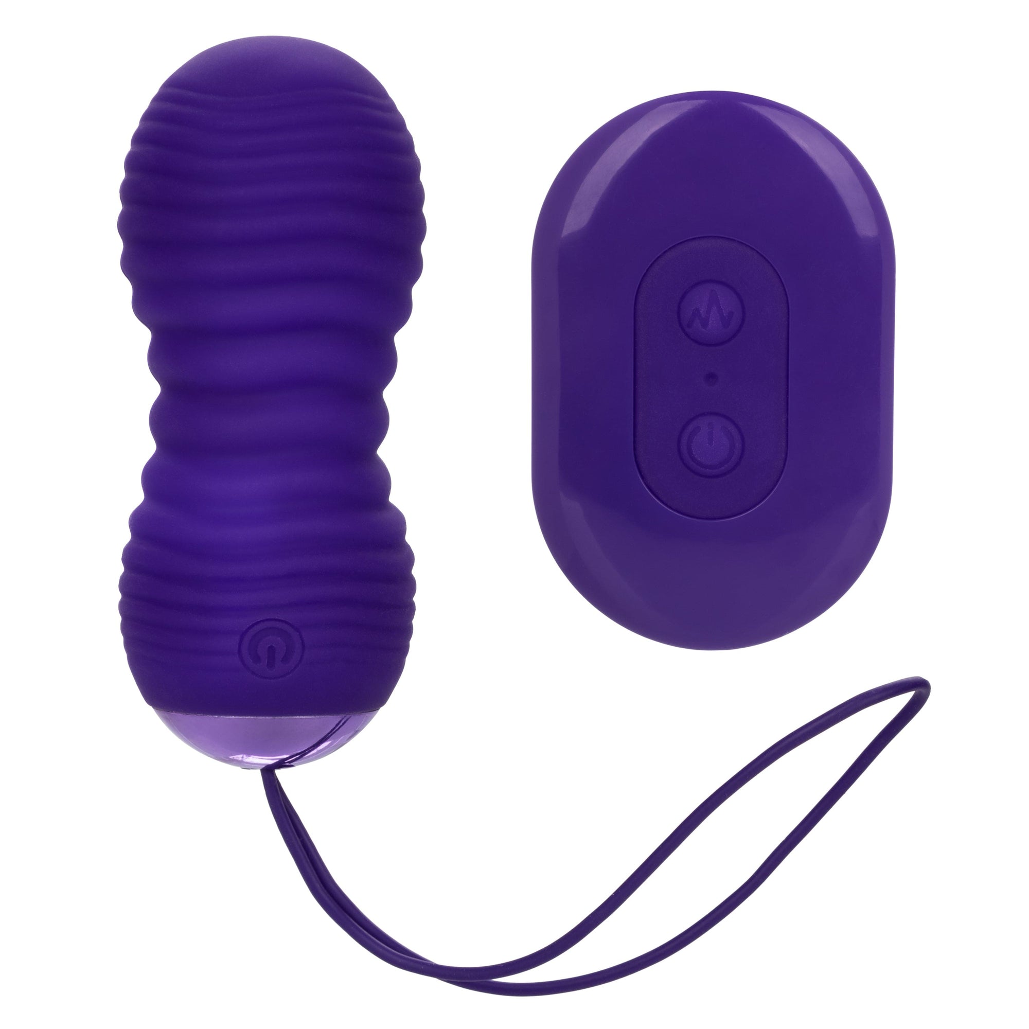 California Exotics - Slay ThrustMe Remote Control Thursting Egg Massager (Purple) Wireless Remote Control Egg (Vibration) Rechargeable 620083980 CherryAffairs