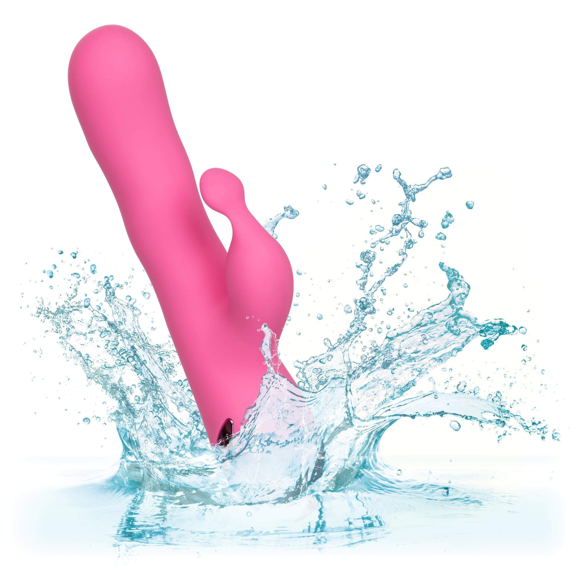 California Exotics - California Dreaming Santa Barbara Surfer Rabbit Vibrator (Pink) Rabbit Dildo (Vibration) Rechargeable 716770097903 CherryAffairs