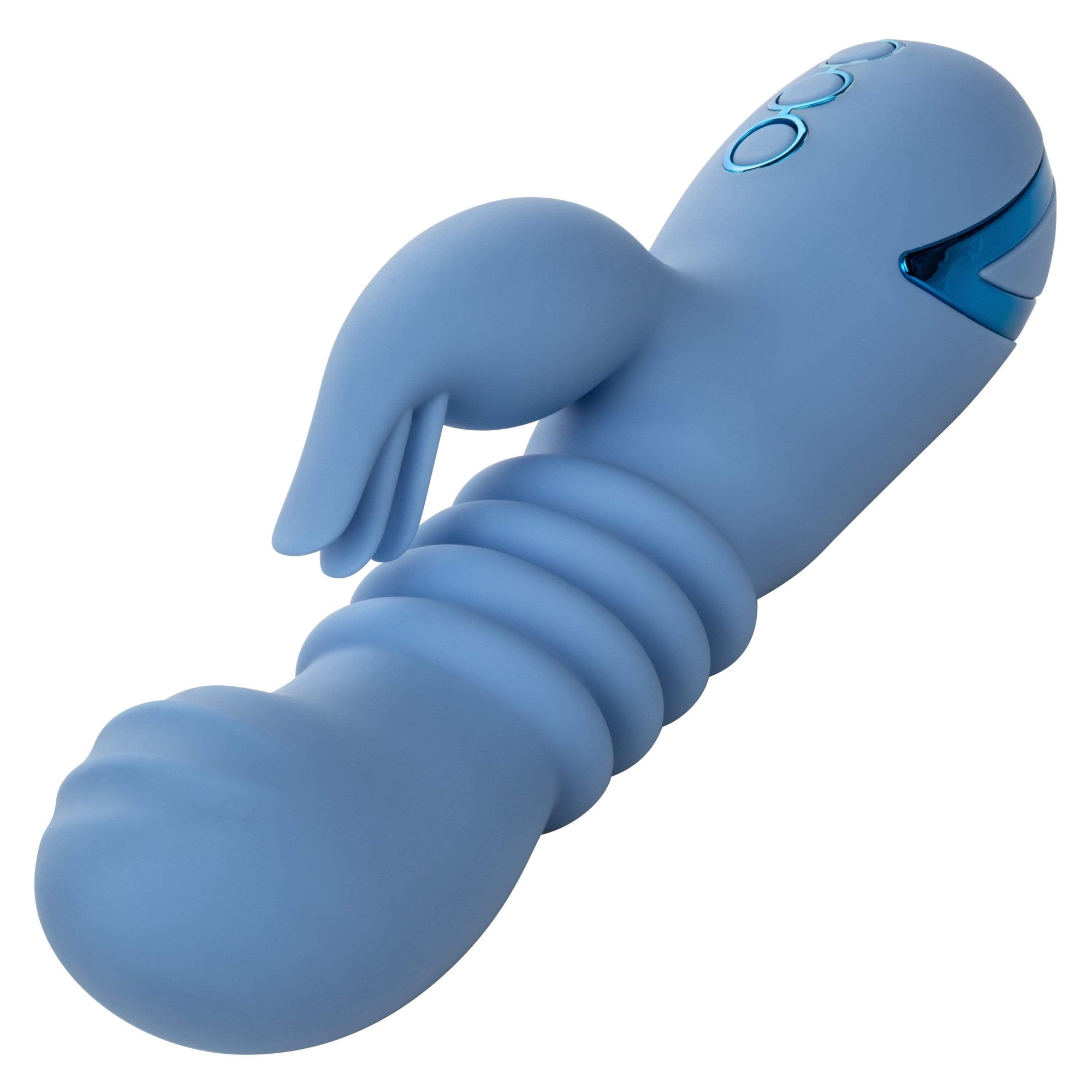 California Exotics - California Dreaming Santa Cruz 'Coaster Rabbit Vibrator (Blue) Rabbit Dildo (Vibration) Rechargeable 716770097910 CherryAffairs