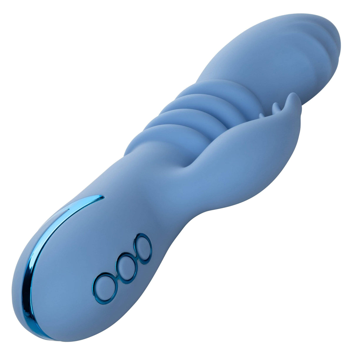 California Exotics - California Dreaming Santa Cruz 'Coaster Rabbit Vibrator (Blue) Rabbit Dildo (Vibration) Rechargeable 716770097910 CherryAffairs