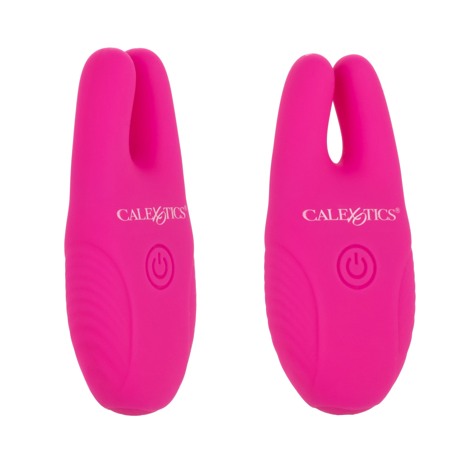 California Exotics - Silicone Remote Control Vibrating Nipple Clamps (Pink) Nipple Clamps (Vibration) Rechargeable 620083276 CherryAffairs