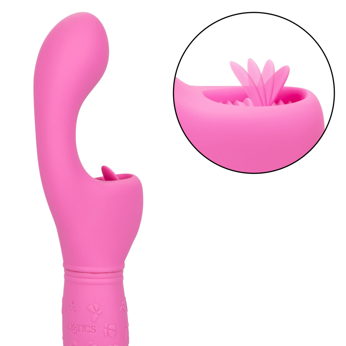 California Exotics - Rechargeable Butterfly Kiss Flicker G Spot Vibrator (Pink) G Spot Dildo (Vibration) Rechargeable 716770100818 CherryAffairs