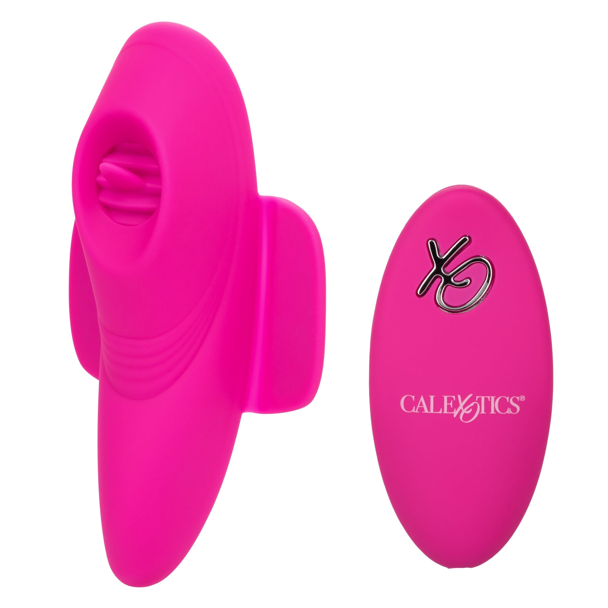 California Exotics - Lock N Play Remote Flicker Panty Teaser Vibrator (Pink) Panties Massager Remote Control (Vibration) Rechargeable 716770100849 CherryAffairs