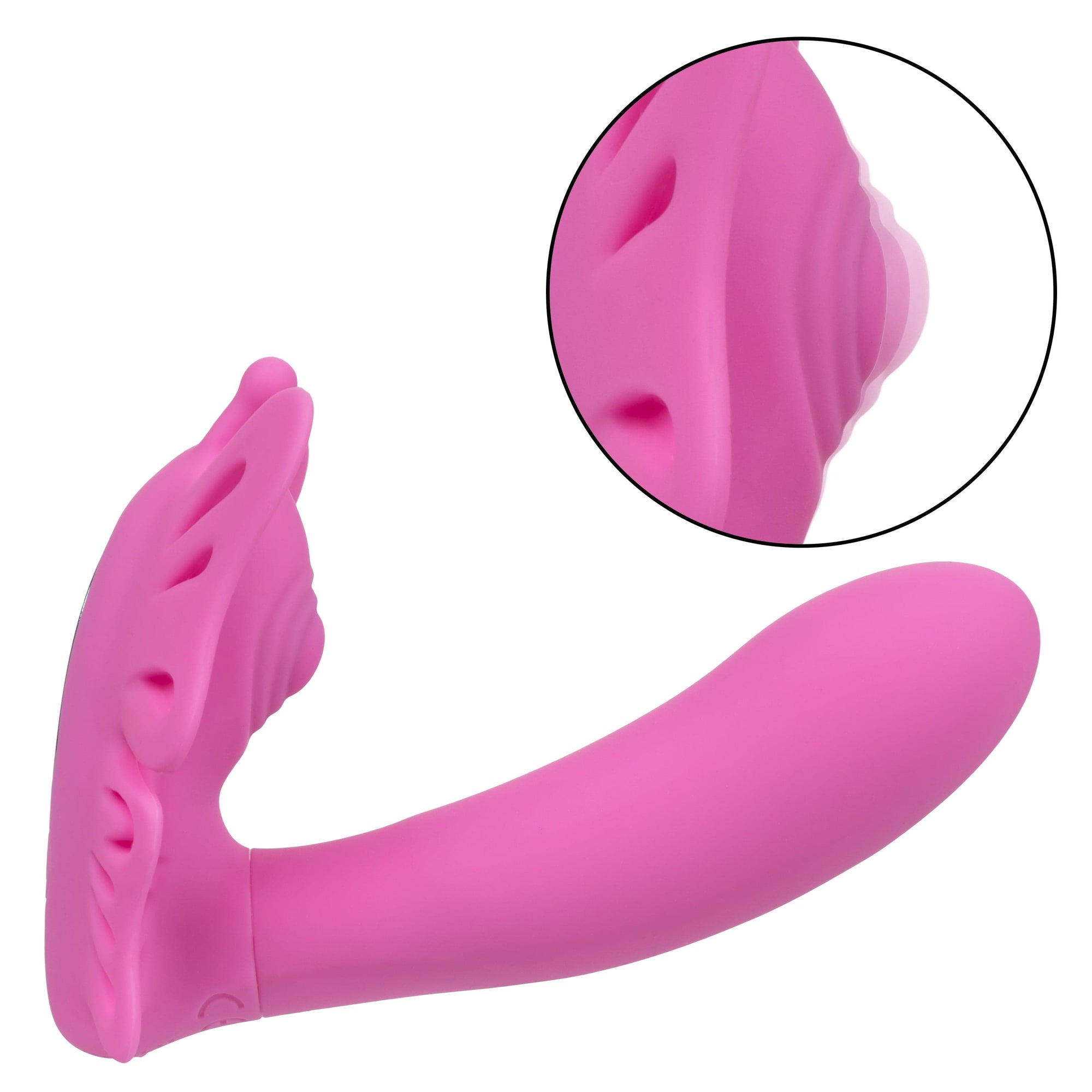 California Exotics - Venus Butterfly Silicone Remote Pulsating Venus G Spot Vibrator (Pink) G Spot Dildo (Vibration) Rechargeable 716770100856 CherryAffairs