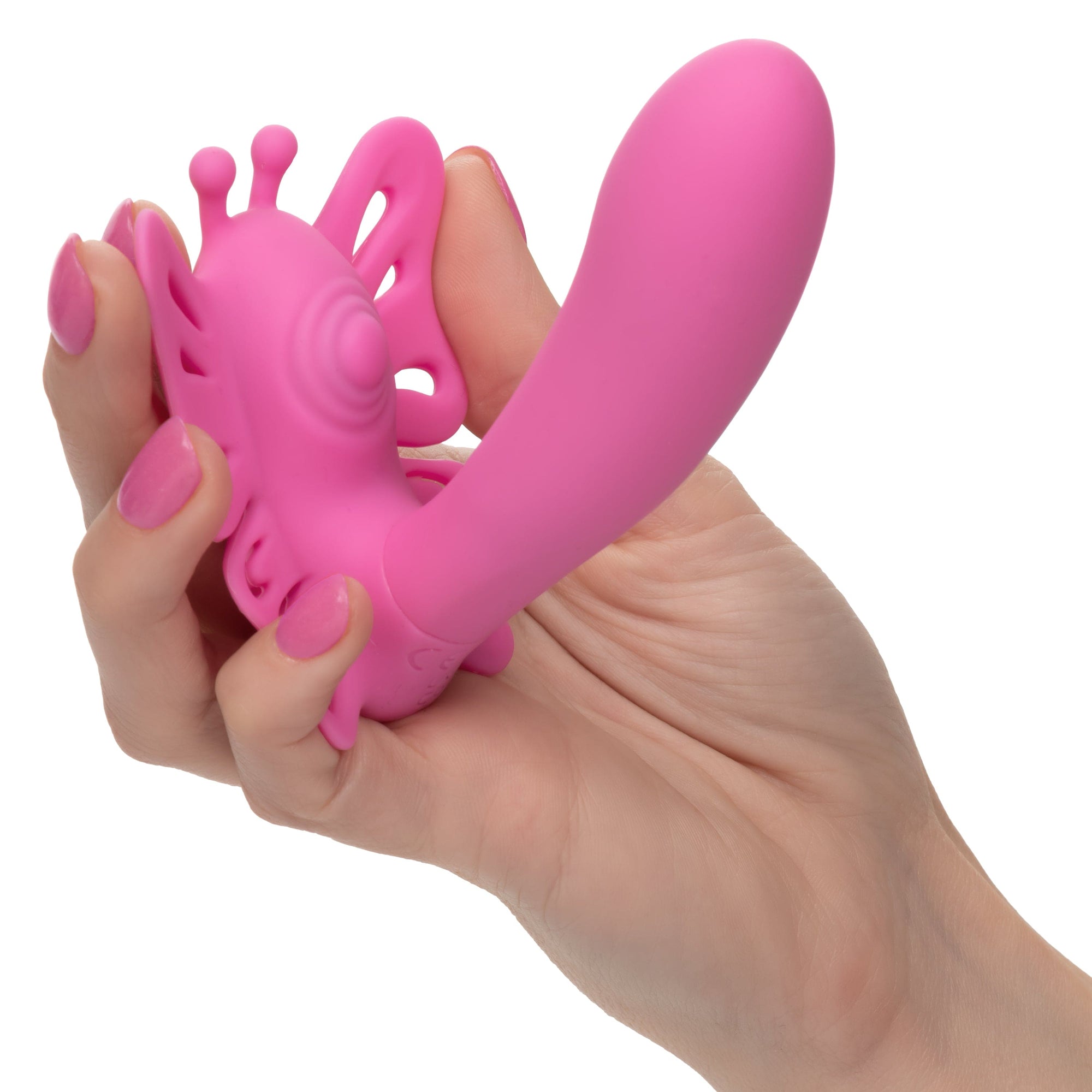 California Exotics - Venus Butterfly Silicone Remote Pulsating Venus G Spot Vibrator (Pink) G Spot Dildo (Vibration) Rechargeable 716770100856 CherryAffairs