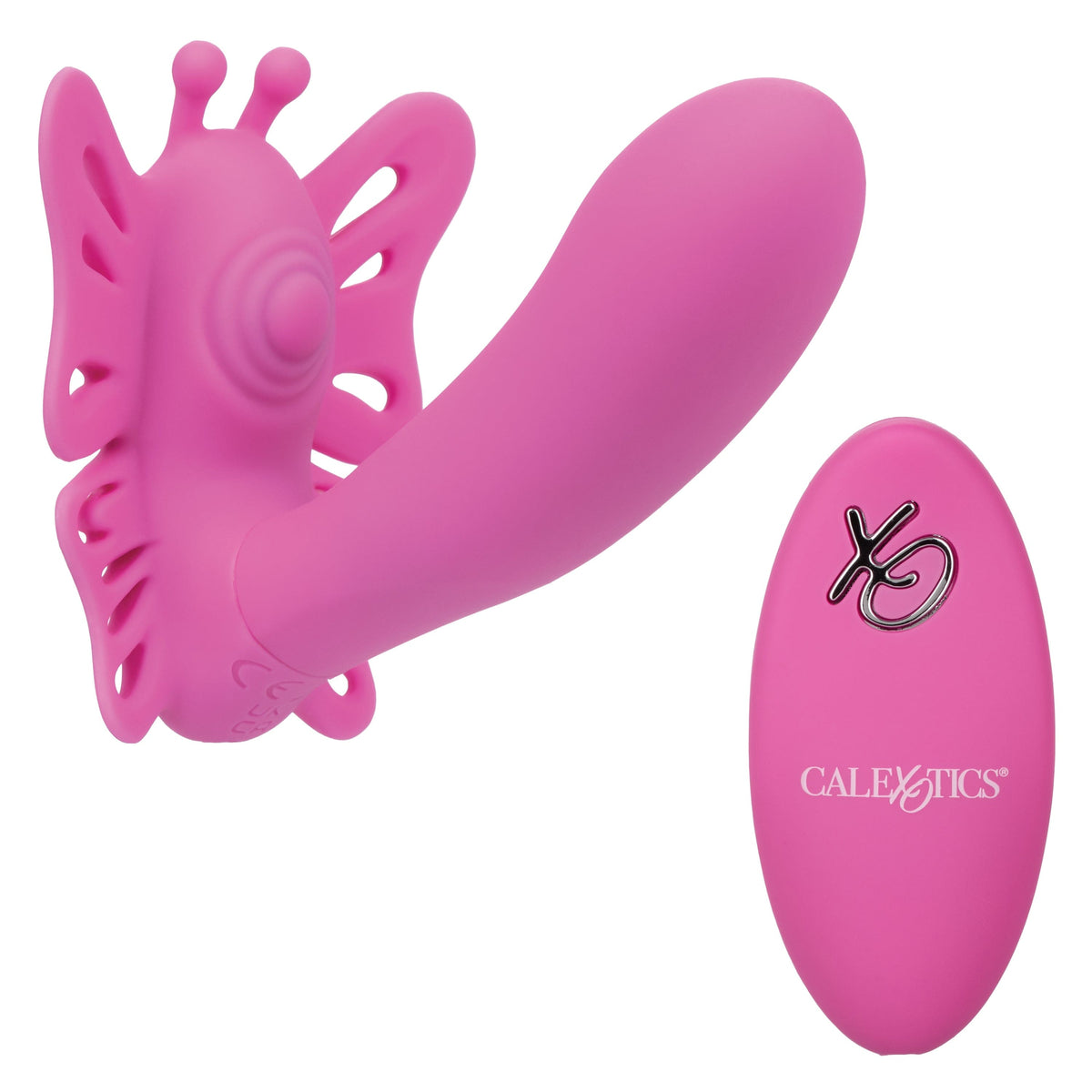 California Exotics - Venus Butterfly Silicone Remote Pulsating Venus G Spot Vibrator (Pink) G Spot Dildo (Vibration) Rechargeable 716770100856 CherryAffairs