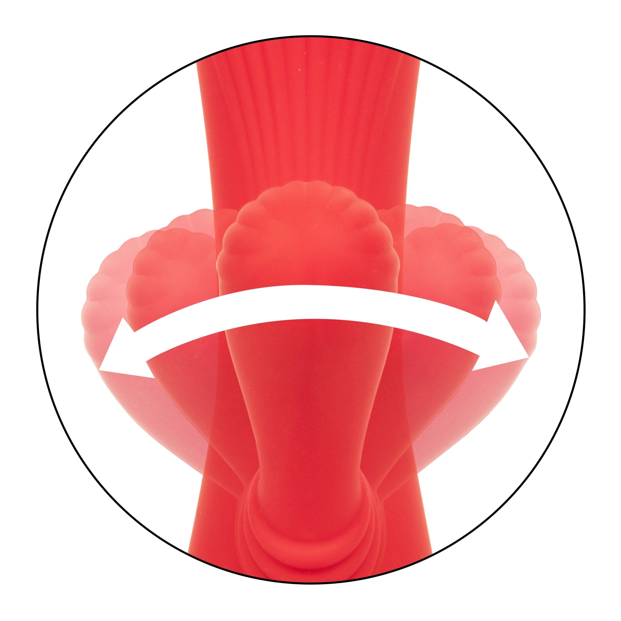 California Exotics - California Dreaming Palisades Passion Heat Swing Rabbit Vibrator (Red) Rabbit Dildo (Vibration) Rechargeable CherryAffairs