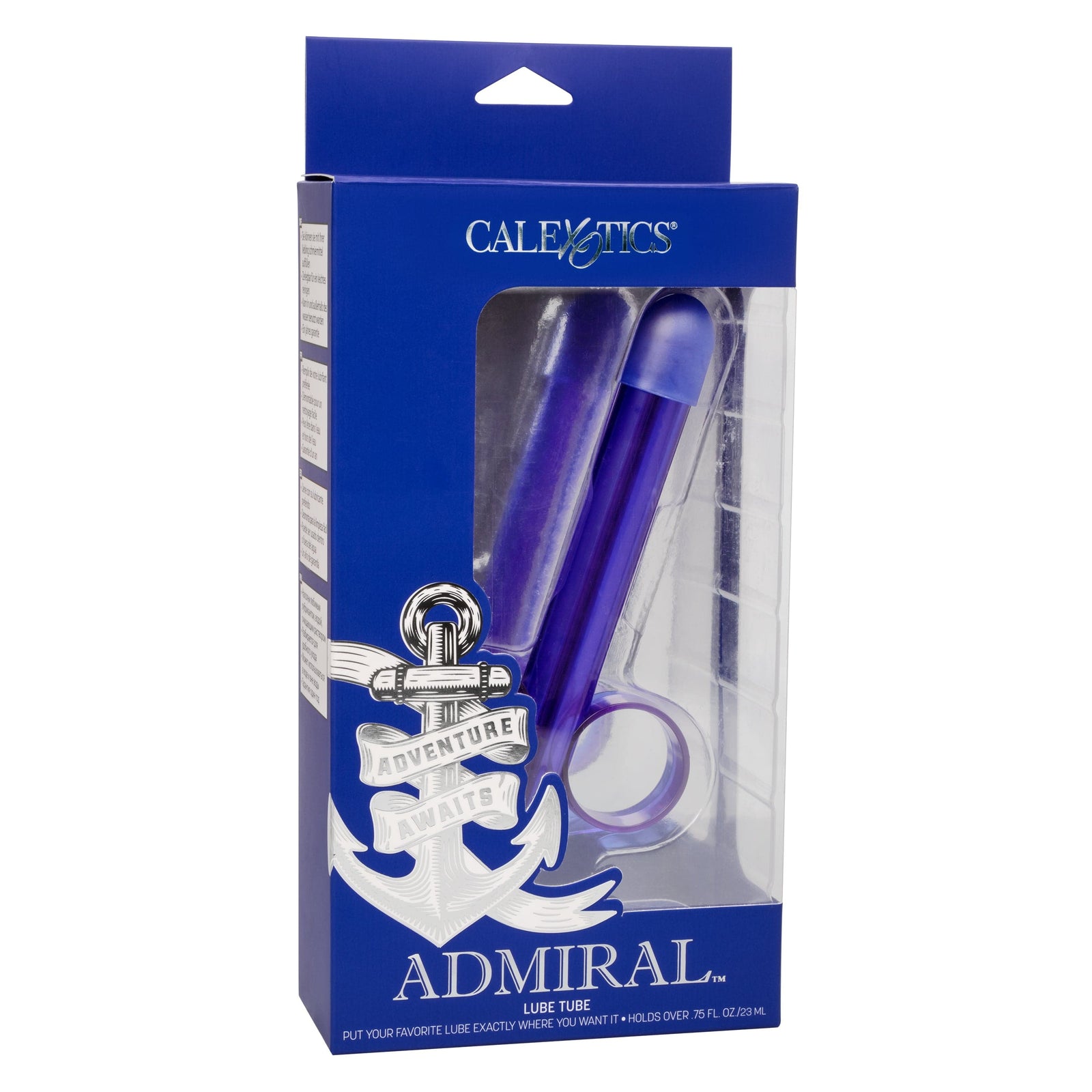 California Exotics - Admiral Lube Tube Accessory (Blue) Accessories 622857430 CherryAffairs