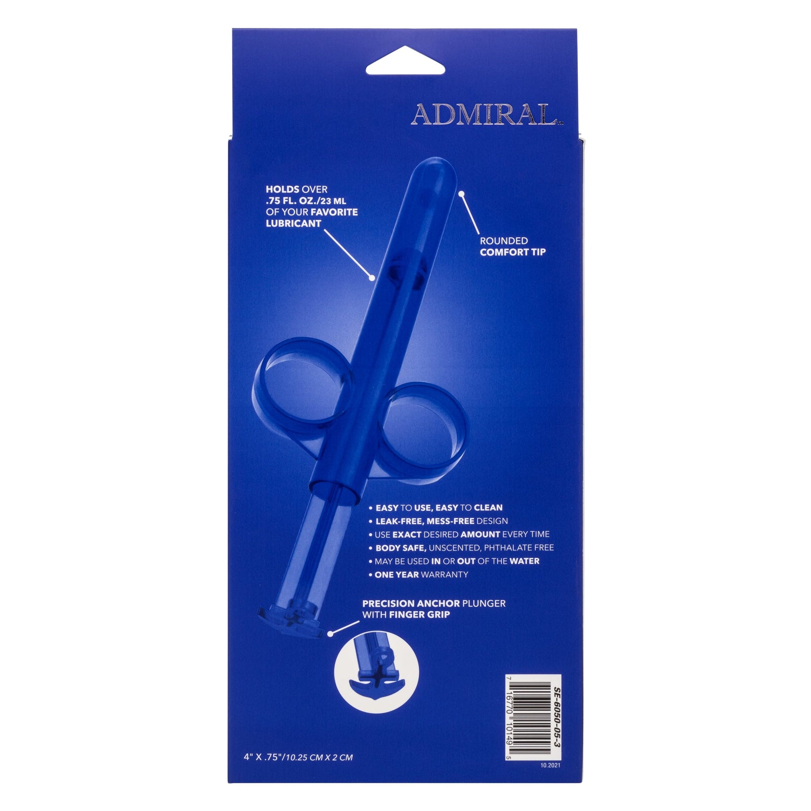 California Exotics - Admiral Lube Tube Accessory (Blue) Accessories 622857430 CherryAffairs