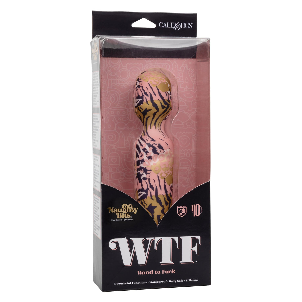 California Exotics - Naughty Bits WTF Wand To Fuck Wand Massager (Multi Colour) Wand Massagers (Vibration) Non Rechargeable 716770101518 CherryAffairs