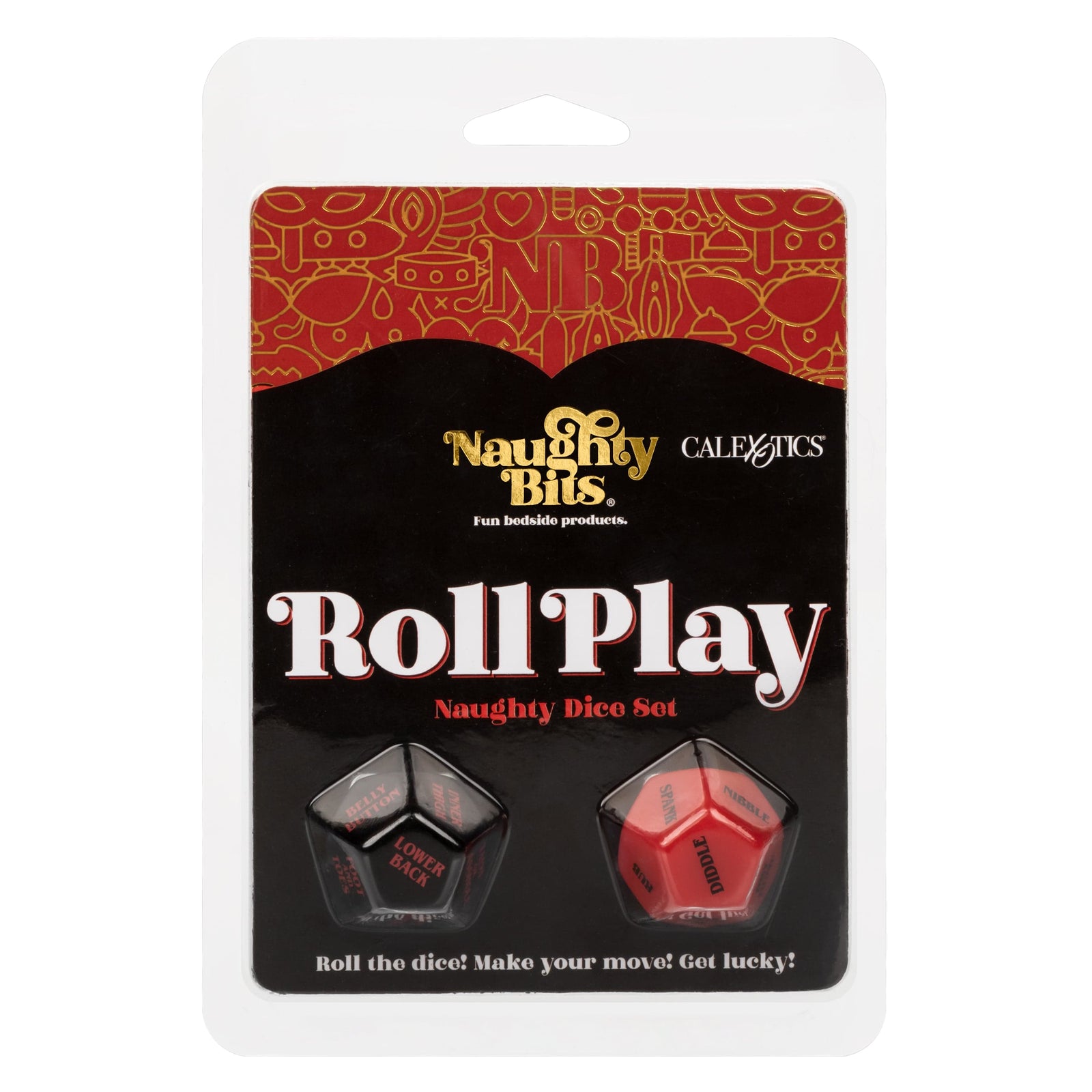 California Exotics - Naughty Bits Roll Play Naughty Dice Set Games 716770101563 CherryAffairs