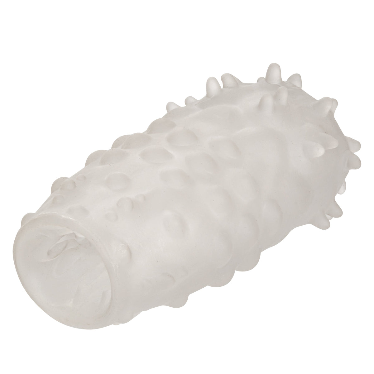 California Exotics - Boundless Reversible Nubby Soft Stroker (White) - White - Masturbator Soft Stroker (Non Vibration)