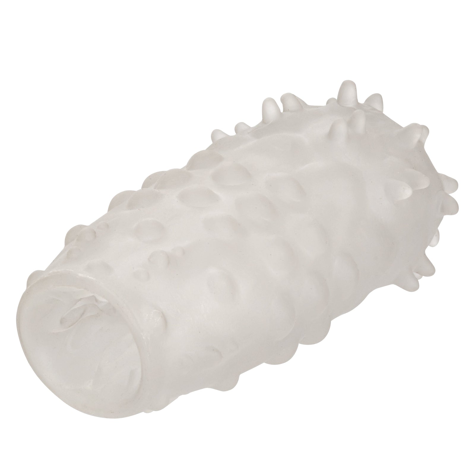 California Exotics - Boundless Reversible Nubby Soft Stroker (White) - White - Masturbator Soft Stroker (Non Vibration)