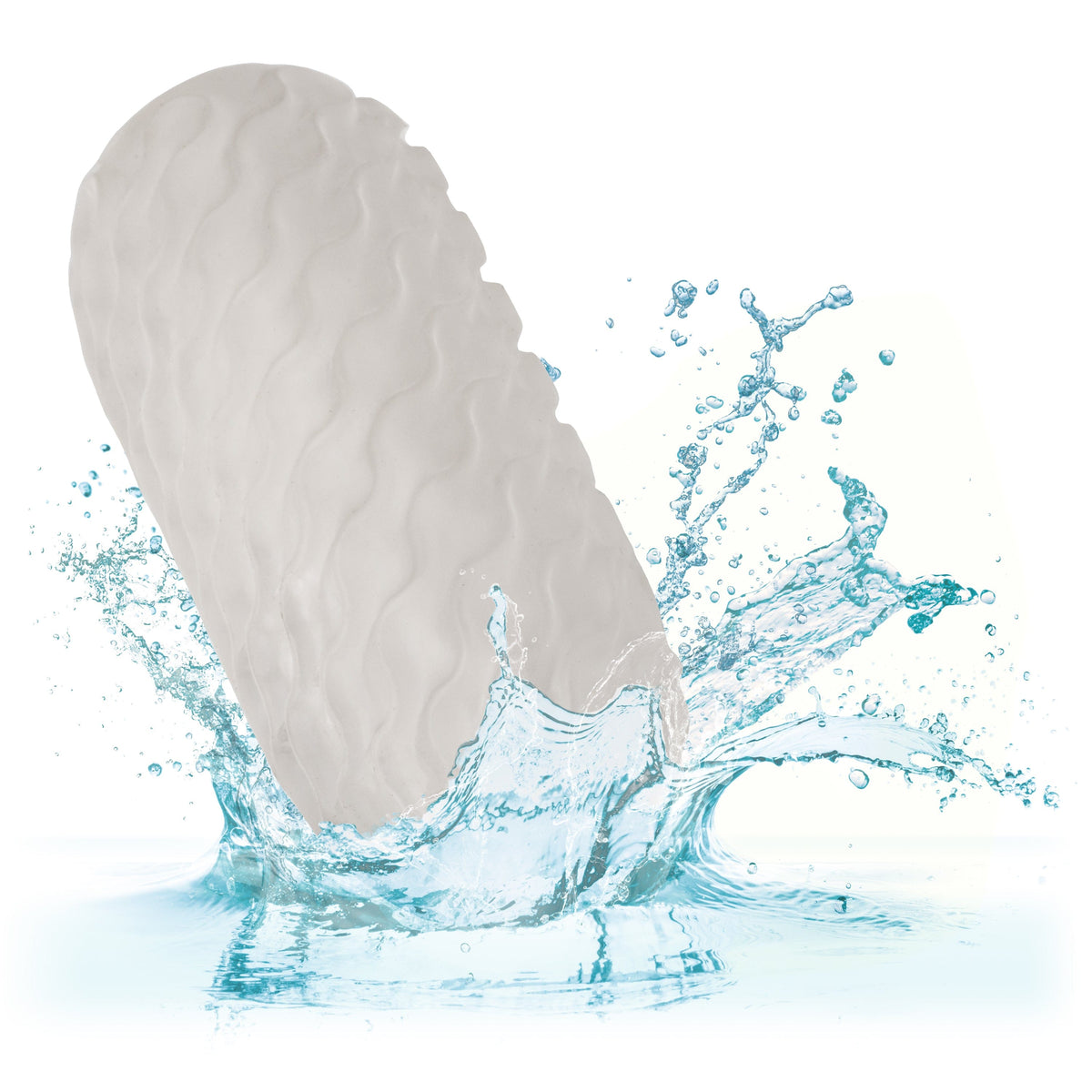 California Exotics - Boundless Reversible Nubby Soft Stroker (White) Masturbator Soft Stroker (Non Vibration) 674651292 CherryAffairs