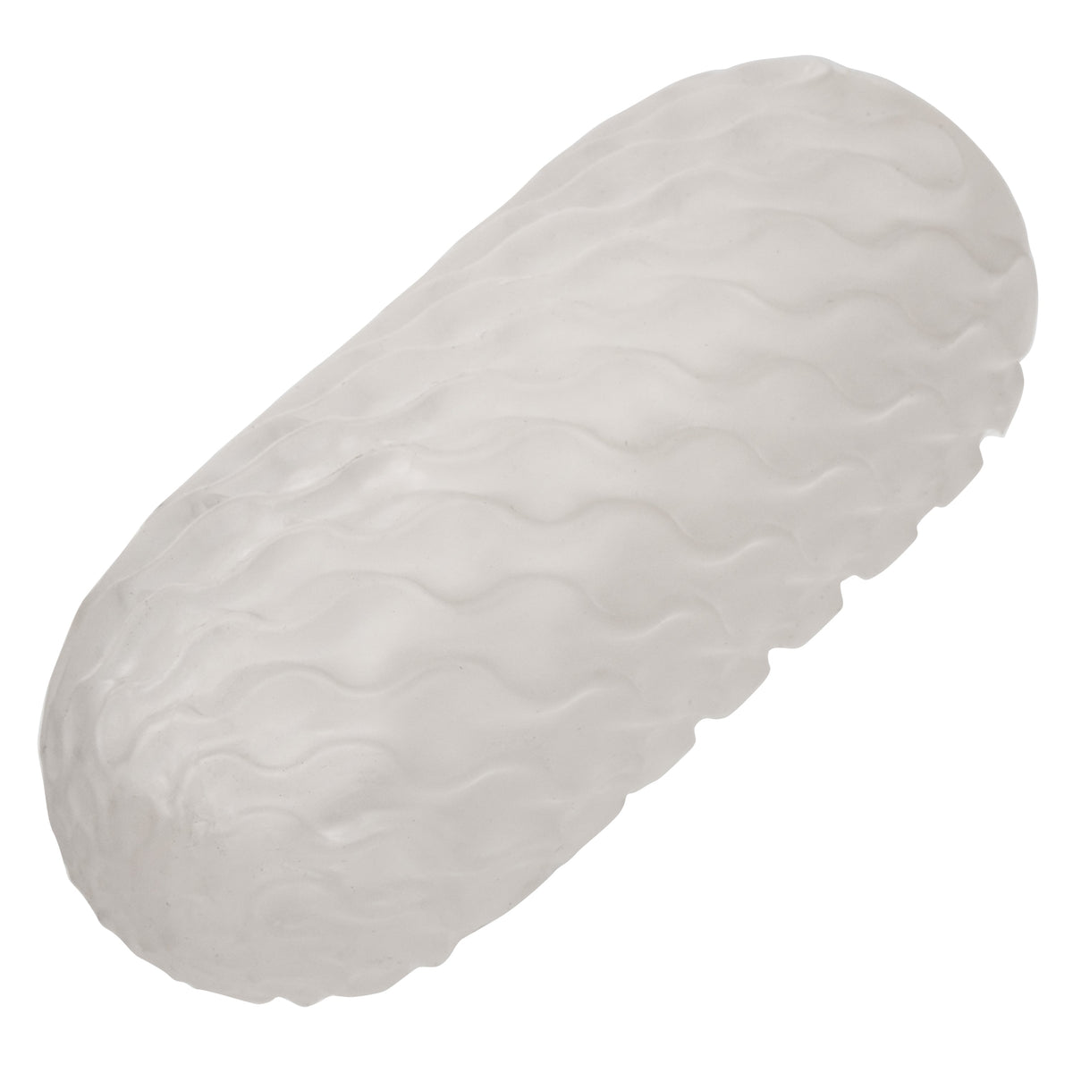 California Exotics - Boundless Reversible Ribbed Soft Stroker (White) - White - Masturbator Soft Stroker (Non Vibration)