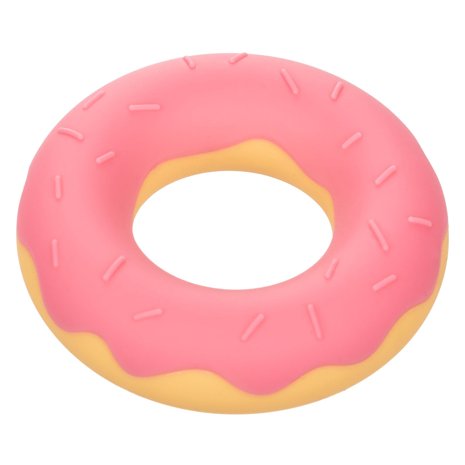 California Exotics - Naughty Bits Dickin Donuts Silicone Donut Cock Ring (Pink) Silicone Cock Ring (Non Vibration) 674675047 CherryAffairs