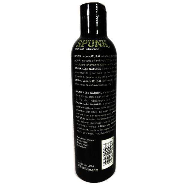 Spunk - Natural Oil Based Lubricant 8 oz Lube (Oil Based) 71819001083 CherryAffairs