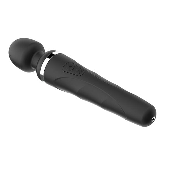 Lovense - Domi 2 App-Controlled Wand Massager (Black) Wand Massagers (Vibration) Rechargeable 728360599674 CherryAffairs