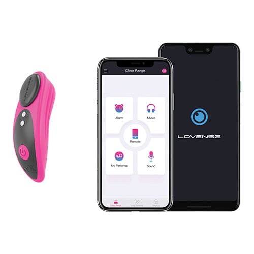 Lovense - Ferri App-Controlled Panty Vibrator (Pink) Panties Massager Remote Control (Vibration) Rechargeable 728360599681 CherryAffairs