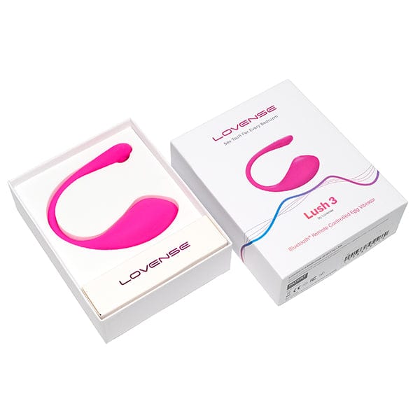 Lovense - Lush 3 App-Controlled Bullet Egg Vibrator (Pink) Wireless Remote Control Egg (Vibration) Rechargeable 728360599728 CherryAffairs