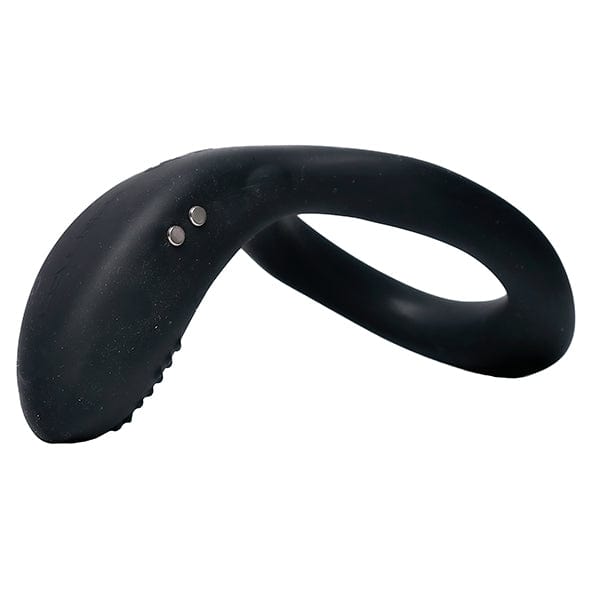Lovense - Diamo App-Controlled Vibrating Silicone Cock Ring (Black) Remote Control Cock Ring (Vibration) Rechargeable 728360599759 CherryAffairs