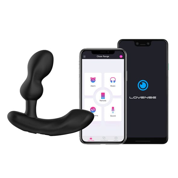 Lovense - Edge 2 App-Controlled Prostate Massager (Black) Prostate Massager (Vibration) Rechargeable 728360599780 CherryAffairs