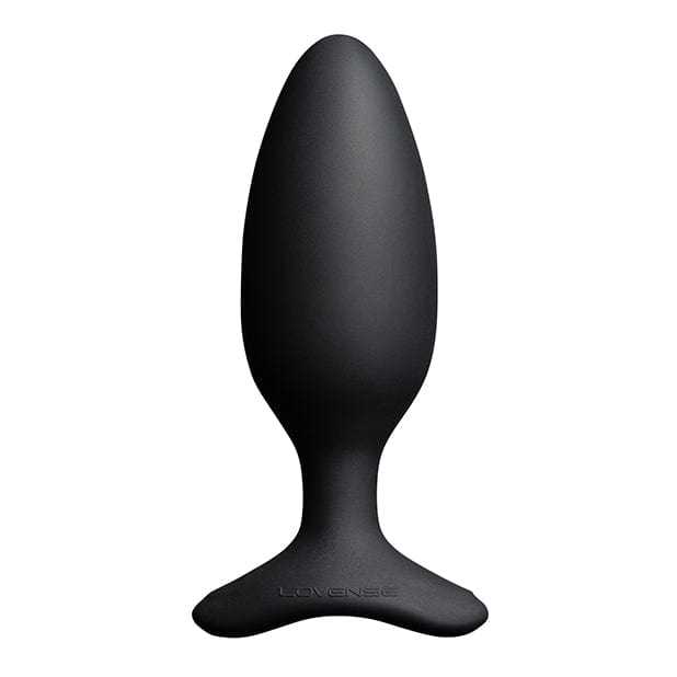 Lovense - Hush 2 App-Controlled Silicone Butt Plug 1.75" (Black) Anal Plug (Vibration) Rechargeable 728360599810 CherryAffairs